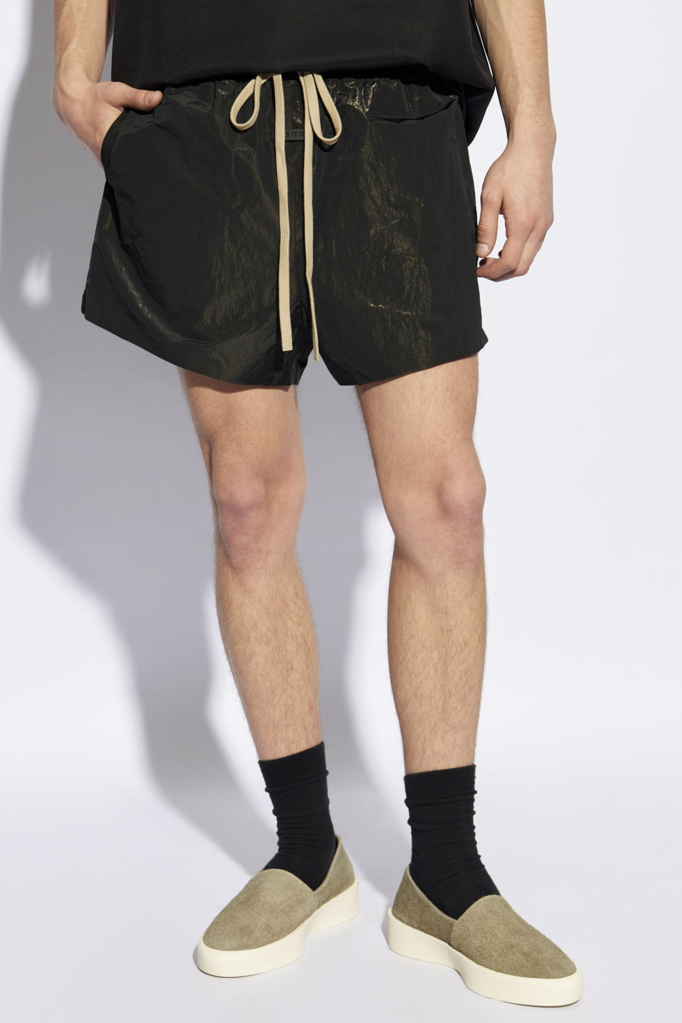 Fear of God 125SP255864FWCLOUDWHITE 関税送料込 Fear Of God Shorts with logo | Men's Clothing | Vitkac